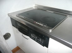 施工事例：三菱IHクッキングヒーター 交換施工事例～八王子市編  